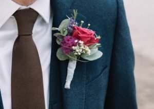 Anstecker Hochzeit Blumen